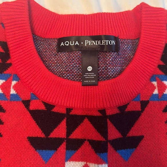 Aqua x Pendleton Sweater size XS - Picture 2 of 3